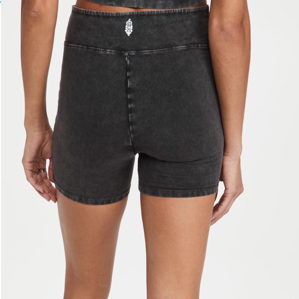 Free People Hot Shot Biker Shorts